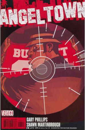 Angel Town 4 published by DC/Vertigo with cover art by Shawn Martinbrough