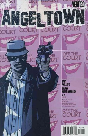 Angel Town 5 published by DC/Vertigo with cover art by Shawn Martinbrough
