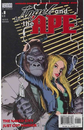 Angel and the Ape (Vertigo) 1 published by DC/Vertigo with cover art by Arthur Adams