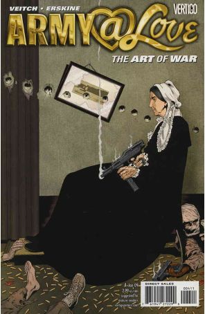 Army @ Love (Vol. 2) 4 published by DC/Vertigo with cover art by Rick Veitch