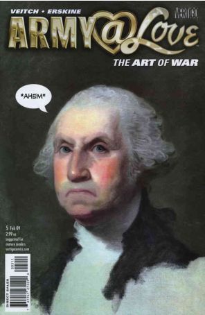 Army @ Love (Vol. 2) 5 published by DC/Vertigo with cover art by Rick Veitch