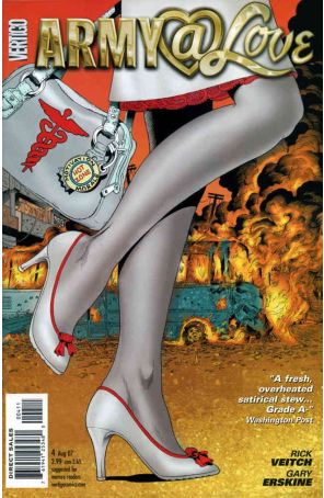 Army @ Love 4 published by DC/Vertigo with cover art by Rick Veitch