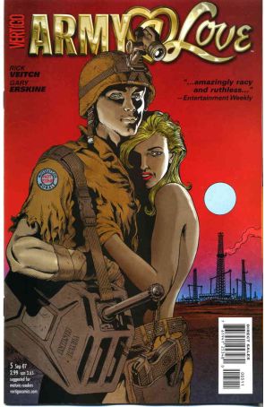 Army @ Love 5 published by DC/Vertigo with cover art by Rick Veitch