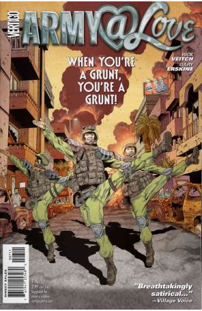Army @ Love 7 published by DC/Vertigo with cover art by Rick Veitch
