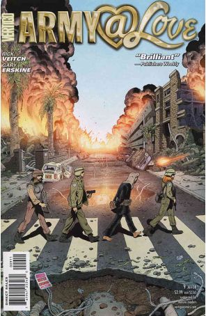 Army @ Love 9 published by DC/Vertigo with cover art by Rick Veitch