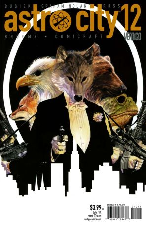 Astro City (3rd Series) 12 published by DC/Vertigo with cover art by Alex Ross