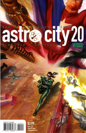 Astro City (3rd Series) 20 published by DC/Vertigo with cover art by Alex Ross