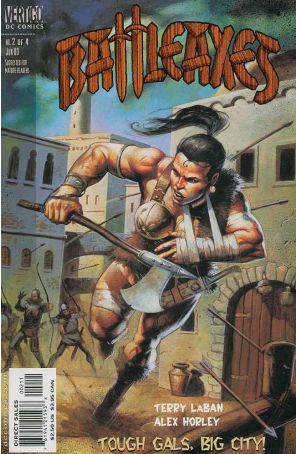 Battleaxes 2 published by DC/Vertigo with cover art by Alex Horley