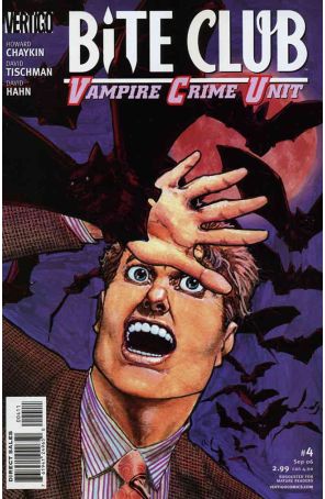 Bite Club: Vampire Crime Unit 4 published by DC/Vertigo with cover art by Howard Chaykin