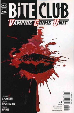 Bite Club: Vampire Crime Unit 5 published by DC/Vertigo with cover art by Howard Chaykin