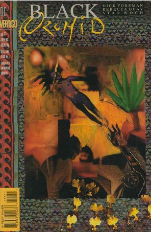 Black Orchid 11 published by DC/Vertigo with cover art by Dave McKean