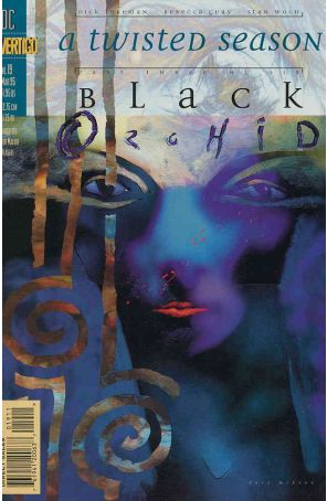 Black Orchid 19 published by DC/Vertigo with cover art by Dave McKean