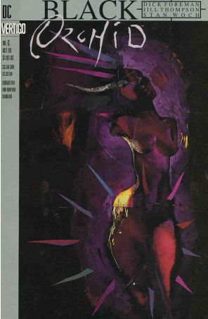 Black Orchid 2 published by DC/Vertigo with cover art by Dave McKean