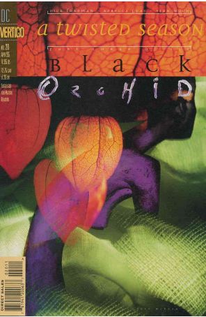 Black Orchid 20 published by DC/Vertigo with cover art by Dave McKean