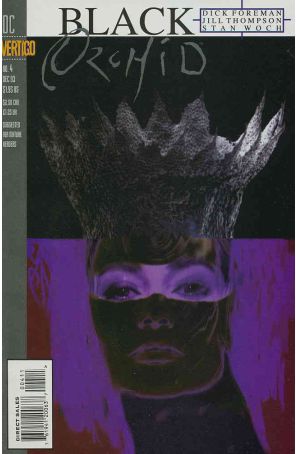 Black Orchid 4 published by DC/Vertigo with cover art by Dave McKean
