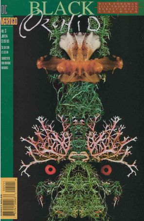 Black Orchid 5 published by DC/Vertigo with cover art by Dave McKean