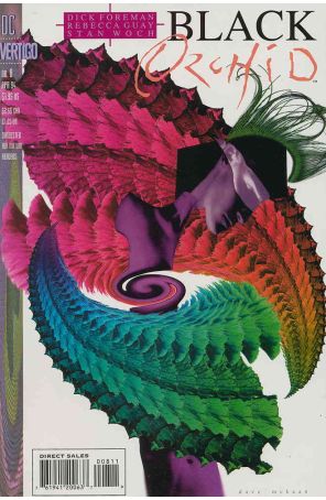Black Orchid 8 published by DC/Vertigo with cover art by Dave McKean