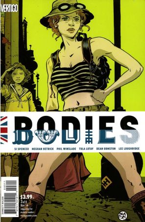 Bodies 3 published by DC/Vertigo with cover art by Paul Pope