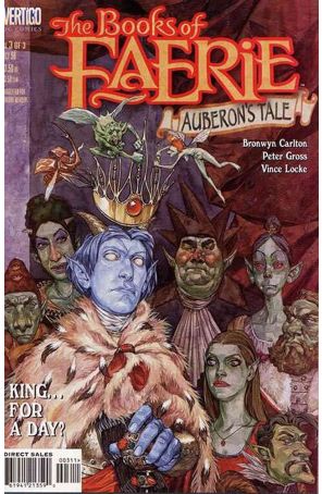 Books of Faerie: Auberon's Tale 3 published by DC/Vertigo with cover art by Hermann Mejia