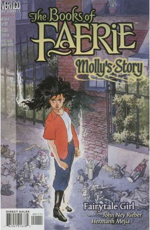 Books of Faerie: Molly's Story 1 published by DC/Vertigo with cover art by Charles Vess