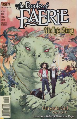 Books of Faerie: Molly's Story 2 published by DC/Vertigo with cover art by Charles Vess