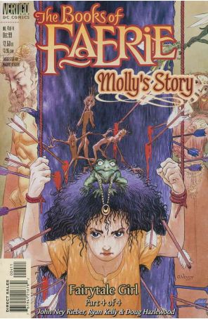 Books of Faerie: Molly's Story 4 published by DC/Vertigo with cover art by Charles Vess
