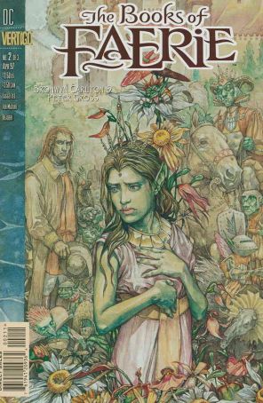 The Books of Faerie 2 published by DC/Vertigo with cover art by Hermann Mejia
