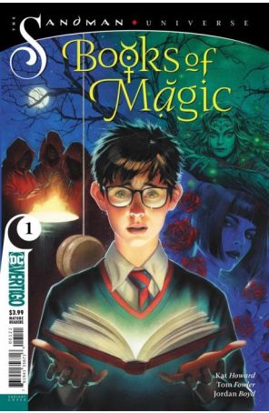 Books of Magic (2nd Series) 1A published by DC with cover art by Joshua Middleton