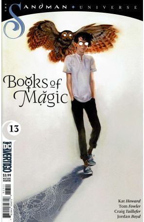 Books of Magic (2nd Series) 13 published by DC with cover art by Kai Carpenter