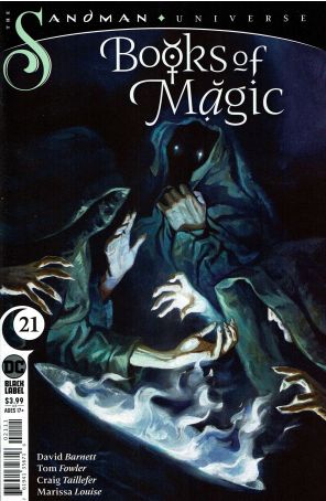 Books of Magic (2nd Series) 21 published by DC with cover art by Kai Carpenter