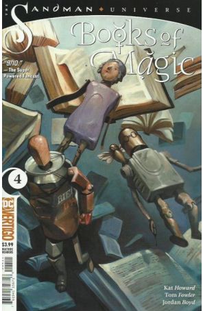Books of Magic (2nd Series) 4 published by DC with cover art by Kai Carpenter