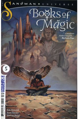 Books of Magic (2nd Series) 5 published by DC with cover art by Kai Carpenter