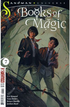 Books of Magic (2nd Series) 7 published by DC with cover art by Kai Carpenter