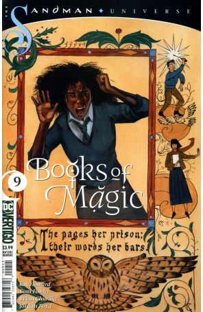 Books of Magic (2nd Series) 9 published by DC with cover art by Kai Carpenter