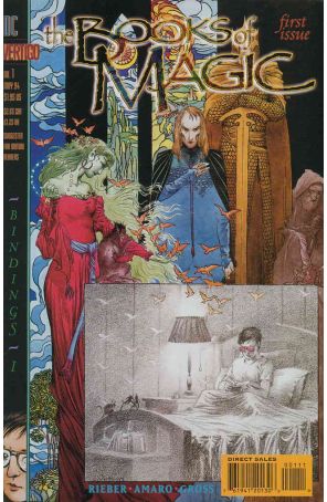 The Books of Magic 1 published by DC/Vertigo with cover art by Charles Vess