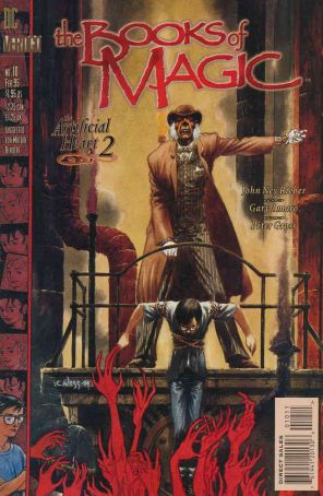 The Books of Magic 10 published by DC/Vertigo with cover art by Charles Vess