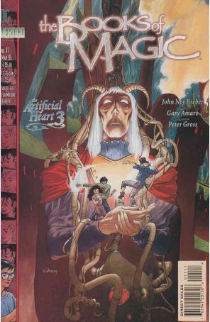 The Books of Magic 11 published by DC/Vertigo with cover art by Charles Vess