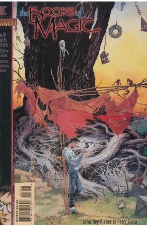 The Books of Magic 14 published by DC/Vertigo with cover art by Charles Vess