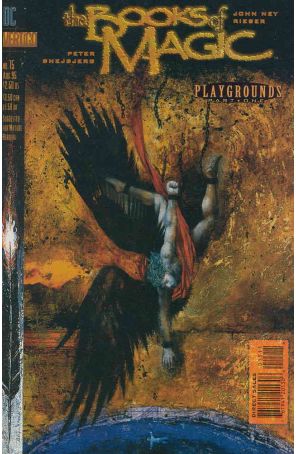 The Books of Magic 15 published by DC/Vertigo with cover art by Greg Spalenka