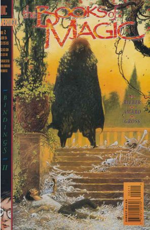 The Books of Magic 2 published by DC/Vertigo with cover art by Charles Vess