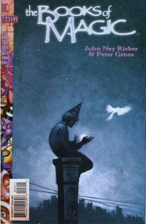The Books of Magic 23 published by DC/Vertigo with cover art by August Hall