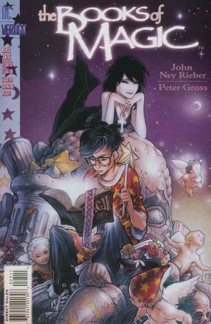 The Books of Magic 25 published by DC/Vertigo with cover art by Chris Bachalo
