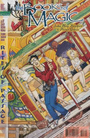 The Books of Magic 27 published by DC/Vertigo with cover art by Michael W. Kaluta