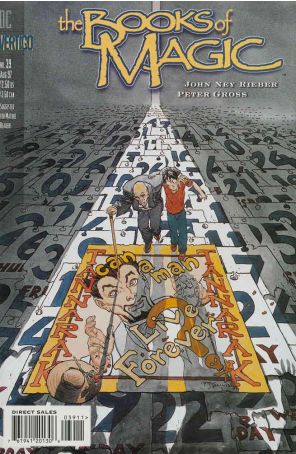 The Books of Magic 39 published by DC/Vertigo with cover art by Michael W. Kaluta