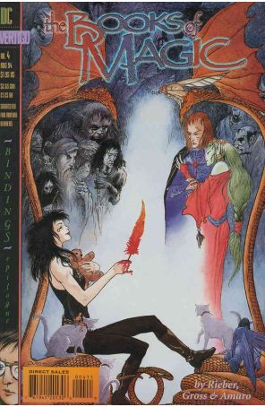 The Books of Magic 4 published by DC/Vertigo with cover art by Charles Vess