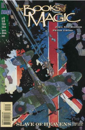 The Books of Magic 45 published by DC/Vertigo with cover art by Michael W. Kaluta