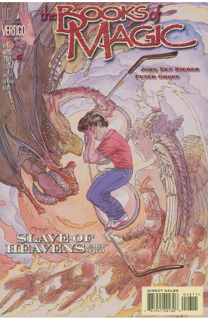 The Books of Magic 46 published by DC/Vertigo with cover art by Michael W. Kaluta