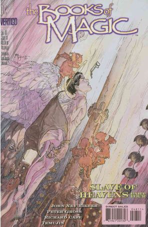 The Books of Magic 48 published by DC/Vertigo with cover art by Michael W. Kaluta