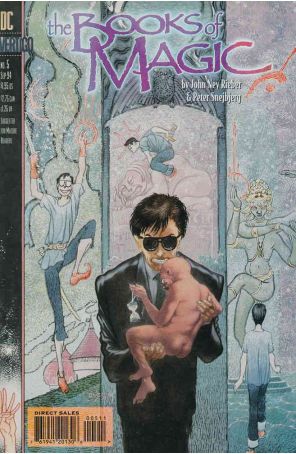 The Books of Magic 5 published by DC/Vertigo with cover art by Charles Vess