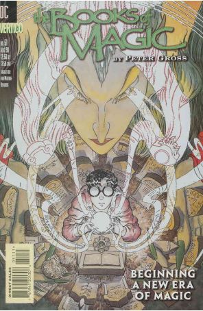 The Books of Magic 51 published by DC/Vertigo with cover art by Michael W. Kaluta